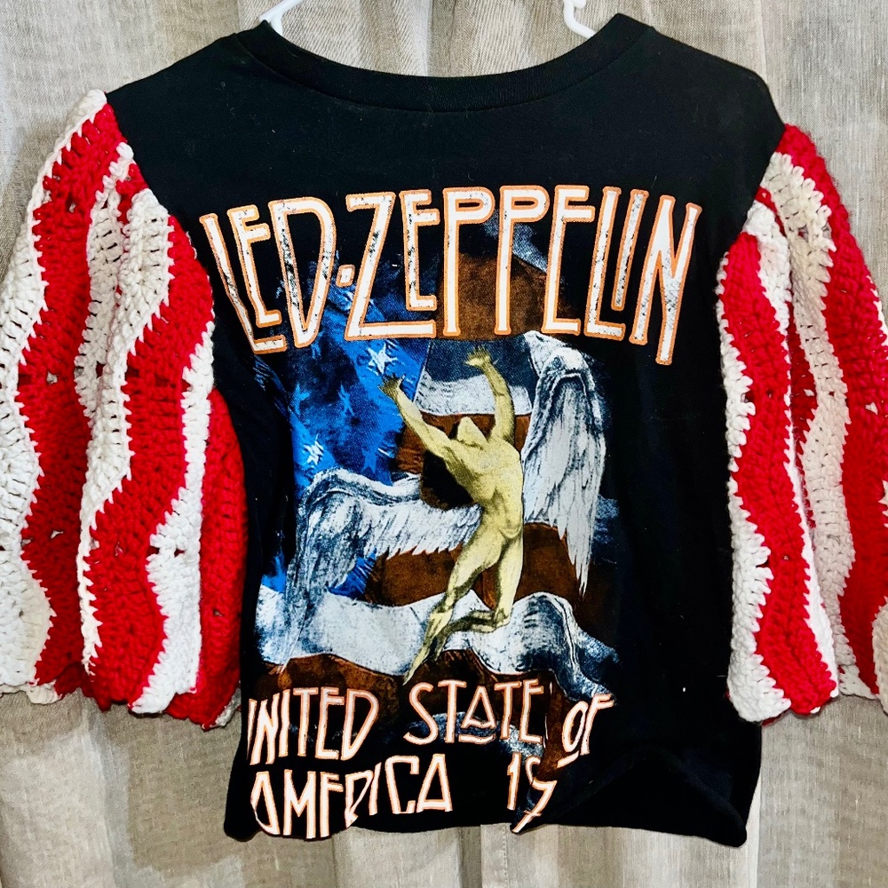 Hand made band tee